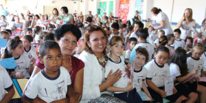 Divisão de Odontologia apresentou programa Sorrindo para o Futuro na Emei Alcides Salzano