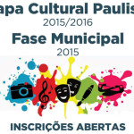 Mapa Cultural Paulista 2015/2016 - Fase Municipal