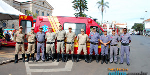 Dia do Bombeiro Brasileiro na cidade de Porto Ferreira contou com simulação de resgate