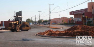 Avenida Júlio de Oliveira Dorta tem trecho duplicado e nova rotatória