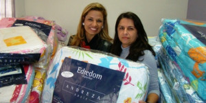 Fundo Social de Solidariedade faz entrega de edredons