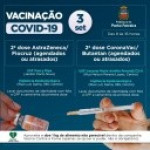 Covid 19: sexta-feira terá vacinação apenas de segundas doses