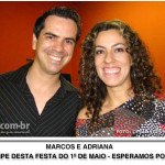 1º de Maio terá Marcos e Adriana e sorteios na Praça da Rodoviária