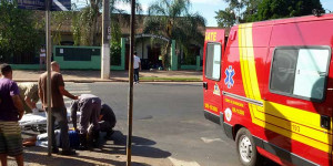 Equipe de Bombeiros resgata homem que teve mal súbito em avenida no centro de Porto Ferreira