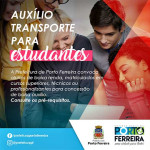 Estudantes interessados no auxílio financeiro para transporte devem procurar a Secretaria de Desenvolvimento Social e Cidadania