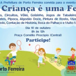 Prefeitura realiza evento festivo para as crianças na manhã de sábado