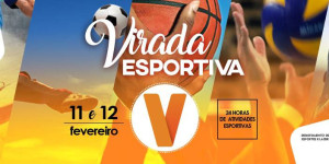 Fim de semana tem a Virada Esportiva na praça central