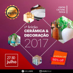 Mais de 20 empresas já aderiram ao 1º Feirão da Cerâmica Artística e Decoração da Feife 2017