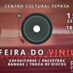 Feira do Vinil traz banda e atrações no domingo na antiga estação ferroviária