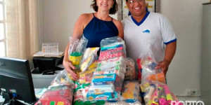 Fundo Social de Solidariedade recebe doação de alimentos do Ipem