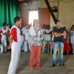 Anfiteatro recebeu festival regional de capoeira