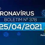 378º Boletim Epidemiológico: hospital local registra óbito de paciente de outro município