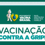 Campanha de Vacinação contra a gripe também tem início na próxima na segunda-feira (12/04)