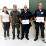 GCM de Porto Ferreira faz palestra no Tiro de Guerra em Santa Rita