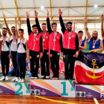 Equipe de ginástica artística masculina de Porto Ferreira é bronze nos jogos regionais