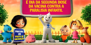 Segunda fase da vacinação contra paralisia infantil é neste sábado