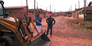 Iniciadas as obras de asfaltamento do Jardim Centenário