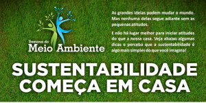 FOZ DO BRASIL - Sustentabilidade começa em casa