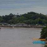 Chuvas: nível do rio Moji-Guaçu chegou a 5,35 metros nesta segunda-feira