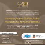 1ª Exposição das Cerâmicas de Procedência de Porto Ferreira acontece em dezembro no Sest/Senat