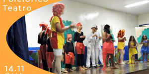 Alunos e professores da APAE apresentam peça na véspera do feriado sobre folclore