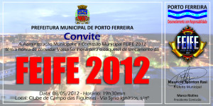 Lançamento Feife 2012 acontece hoje no Clube de Campo das Figueiras