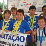 Natação do Clube de Campo sobe no pódio na final do Troféu Amigos da Natação