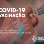 Covid-19: confira como vai ser a aplicação de vacinas nesta sexta-feira