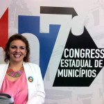 Prefeita Renata Braga e diretores participam do Congresso Estadual dos Municípios