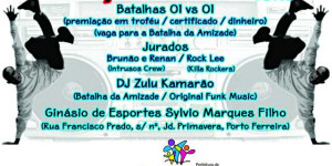 Evento da cultura hip hop acontece neste domingo