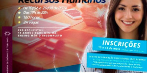 Prefeitura vai abrir inscrições para curso gratuito de assistente de recursos humanos