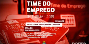 Programa Time do Emprego abre inscrições para terceira turma do ano na próxima semana