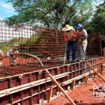 Ponte do Santa Rosa inicia concretagem de uma das cabeceiras