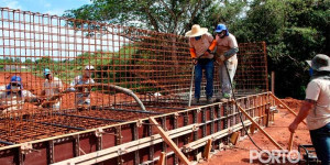 Ponte do Santa Rosa inicia concretagem de uma das cabeceiras