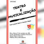 Oficina de Teatro e Musicalização para educadores acontece nesta quinta-feira