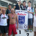 Natação do Clube de Campo ganha Maratona Aquática da Divisão Municipal de Esportes.