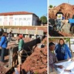 Tem início a construção do centro de convivência do Jardim Sérgio Dornelles