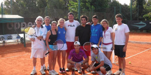 Tenistas do Clube de Campo treinam em Buenos Aires