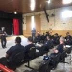 Comando da Guarda Civil Municipal faz reunião e entrega certificados.