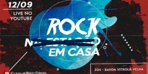 Projeto Rock em Casa traz a banda Vitrola Velha neste sábado