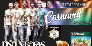 Inimigos da HP é a atração do Pré-Carnaval do Clube de Campo neste sábado