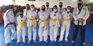 Exame de Graduação dos alunos da Academia Osni Martins de Taekwondo