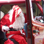 Chegada do Papai Noel na APAE  de Porto Ferreira