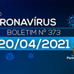 373º Boletim Epidemiológico: mais 67 casos confirmados