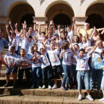 Alunos de Escola Municipal visitam a Prefeitura e apresentam livro editado pelo Ministério da Cultura