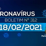 312º Boletim Epidemiológico: mais 15 casos confirmados, 46 descartados e 22 pacientes curados