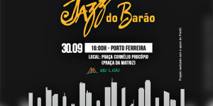 Praça Central recebe Grupo Jazz do Barão na tarde de domingo