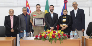 Dia 05 de Julho ocorreu uma  Homenagem ao “Bombeiro do Ano” é entregue ao BPM Carlos Adalberto Tomé