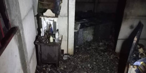 Incêndio atinge casa no PR, mas terço e imagem de Nossa Senhora não são destruídos