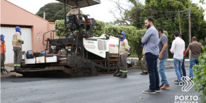 Programa Asfalto Novo faz recape em ruas do Parque Lagoa Serena